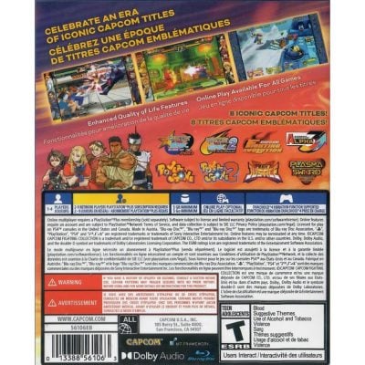 Capcom Fighting Collection 2 - Ps4 (Comic Book Em Ingles Incluso) (Novo)