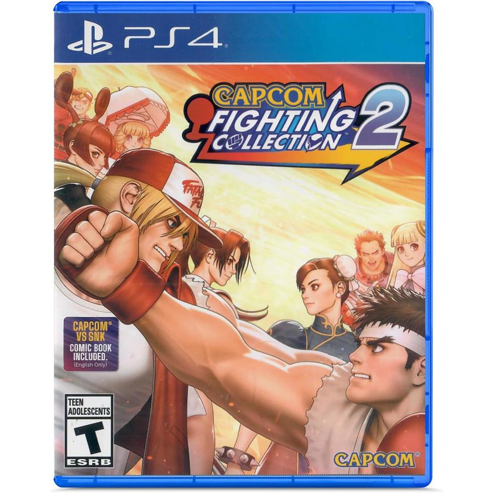 Capcom Fighting Collection 2 – Ps4 (Comic Book Em Ingles Incluso) (Novo) Capcom Fighting Collection 2 - Ps4 (Comic Book Em Ingles Incluso) (Novo)