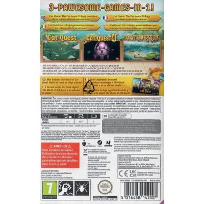 Cat Quest The Fur-Tastic Trilogy - Nintendo Switch (Novo) (Europeu)