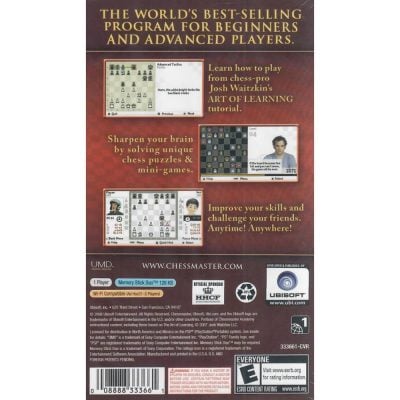 Chessmaster The Art Of Learning - Psp (Novo)
