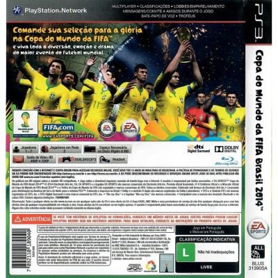 Copa Do Mundo Da Fifa Brasil 2014 - Ps3 (Usado)