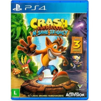 Crash Bandicoot Nsane Trilogy - Ps4 (Usado)