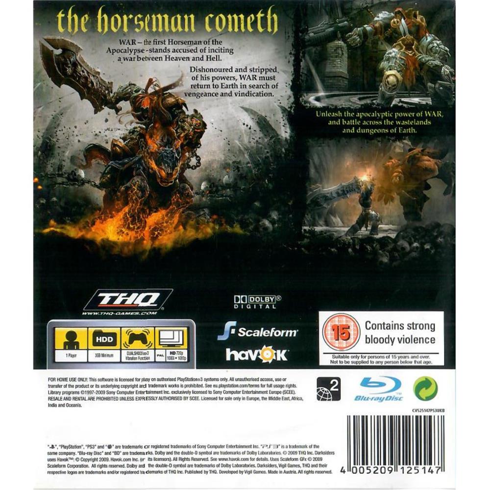 Darksiders - Ps3 (Seminovo)