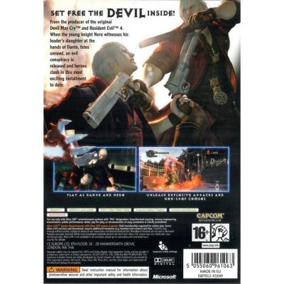 Devil May Cry 4 - Xbox 360 (Pal Região Livre) (Seminovo)