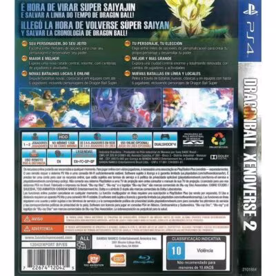Dragon Ball Xenoverse 2 - Ps4 (Usado)