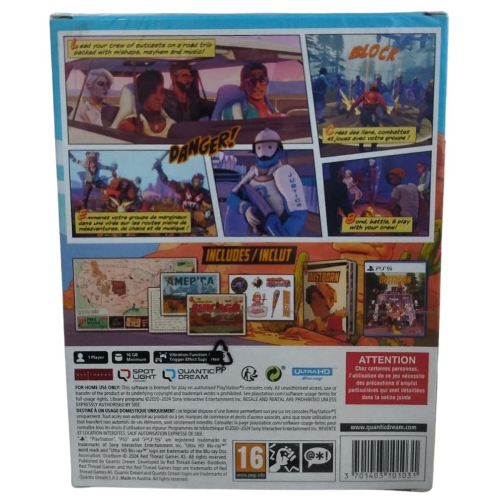 Dustborn - Ps5 (Deluxe Edition) (Novo)