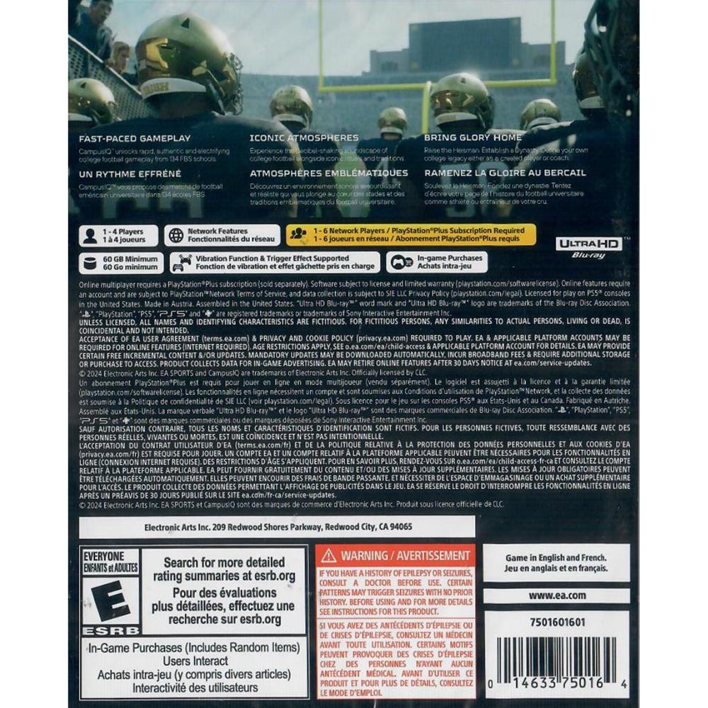 Ea Sports College Football 25 - Ps5