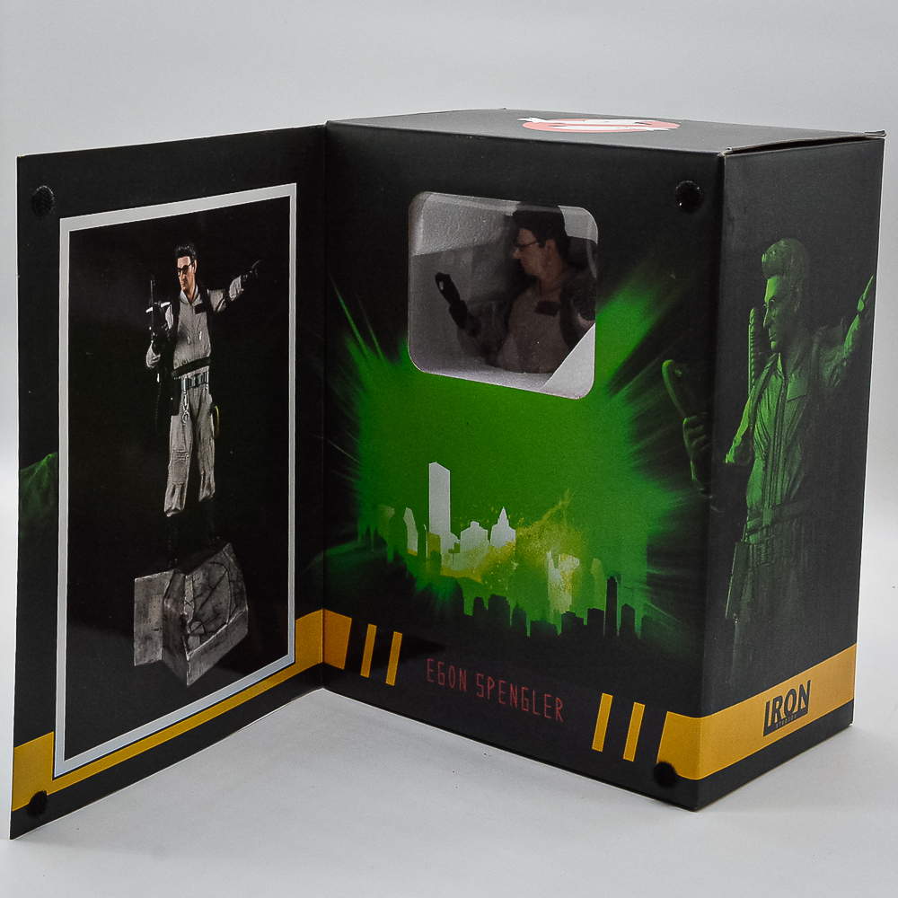 Egon Spengler Ghostbusters Art Scale 1/10 - Iron Studios (Usado) (Com Detalhe)