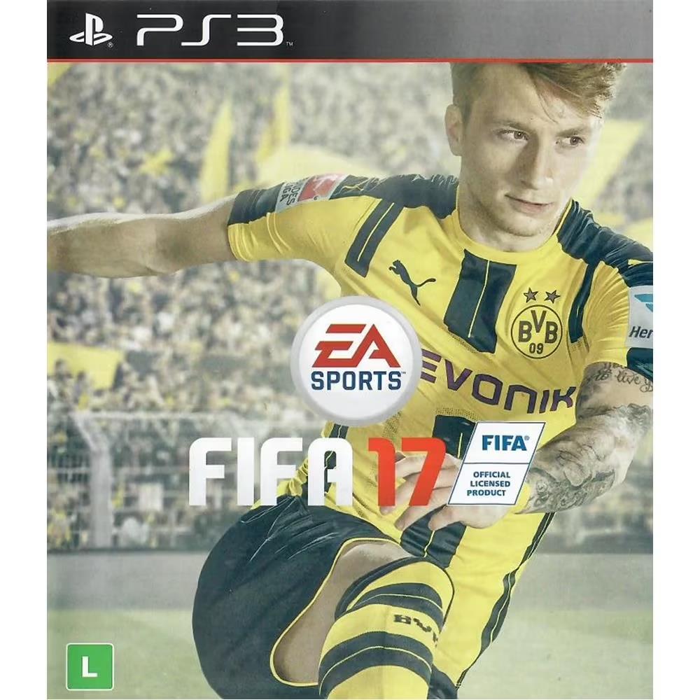 Fifa 17 – Ps3 (Usado) Fifa 17 - Ps3 (Usado)