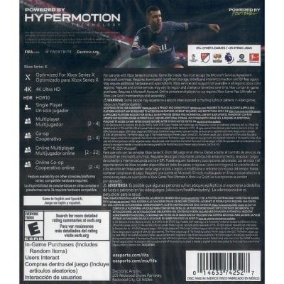 Fifa 22 - Xbox Series X (Novo)