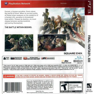 Final Fantasy Xiii (Greatest Hits) - Ps3 (Usado)