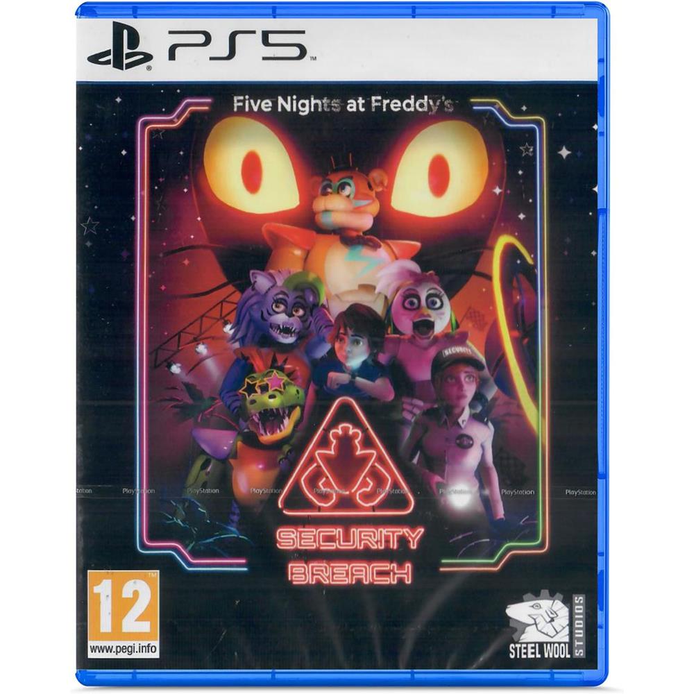 Five Nights At Freddy’s Security Breach – Ps5 (Novo) (Europeu) Five Nights At Freddy's Security Breach - Ps5 (Novo) (Europeu)