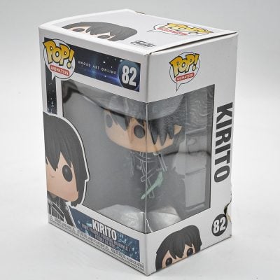 Funko Pop Animation - Sword Art Online Kirito 82 (Caixa Rasgada) (Novo)
