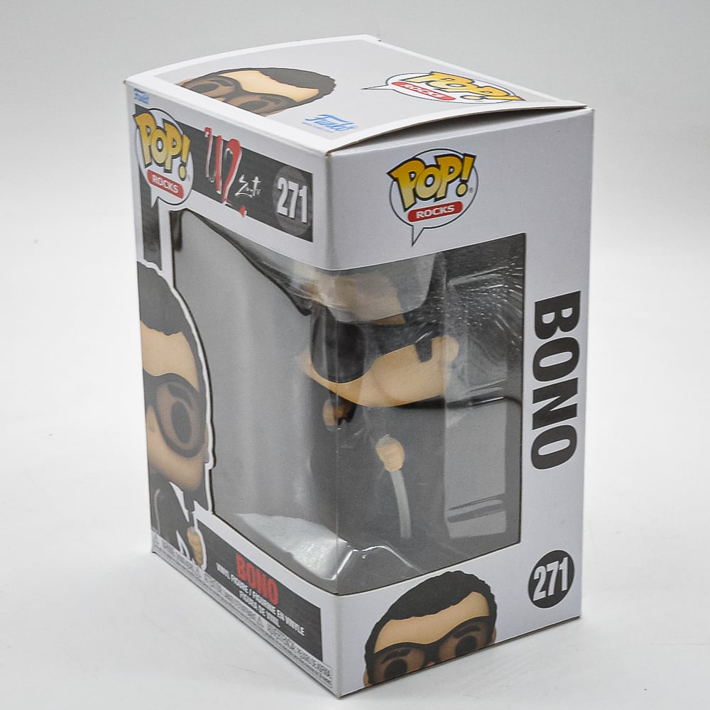 Funko Pop Rocks - U2 Bono 271 (Detalhe No Cabelo) (Novo)