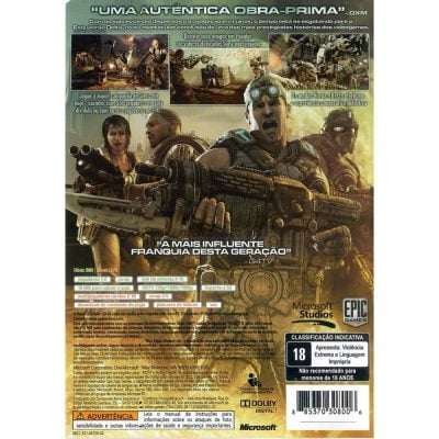 Gears Of War 3 - Xbox 360 (Usado)