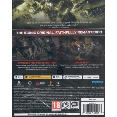 Gears Of War Reloeaded - Ps5 (Novo) (Europeu)