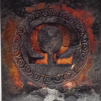 God Of War Omega - Ps3 (Steelbook C/Oxidação ) (3 Cds / 5 Jogos) (Usado)