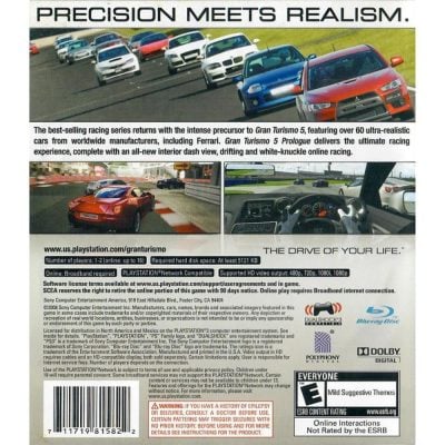 Gran Turismo 5 Prologue Greatest Hits - Ps3 (Usado) (Capa Nao E Do Greatest Hits)