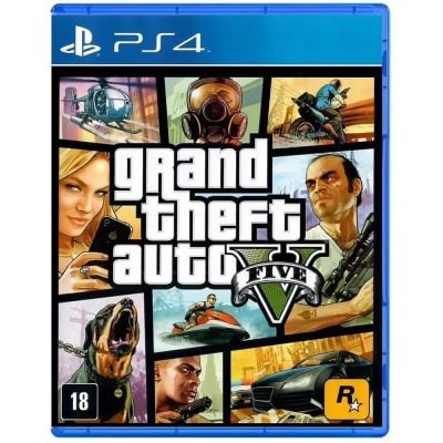 Grand Theft Auto V (Gta 5) - Ps4 (Usado) (Com Mapa)