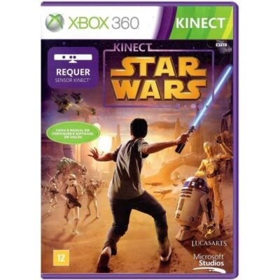 Kinect Star Wars - Xbox 360 (Usado) (Mancha)
