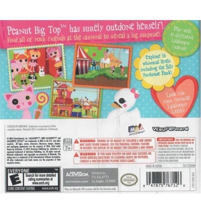 Lalaloopsy Sew Magical!Sew Cute! Carnival Of Friends - Nintendo 3Ds (Novo)
