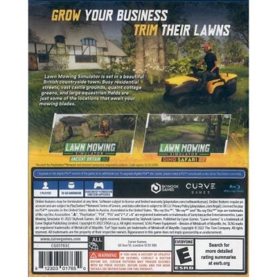 Lawn Mowing Simulator Landmark Edition - Ps4