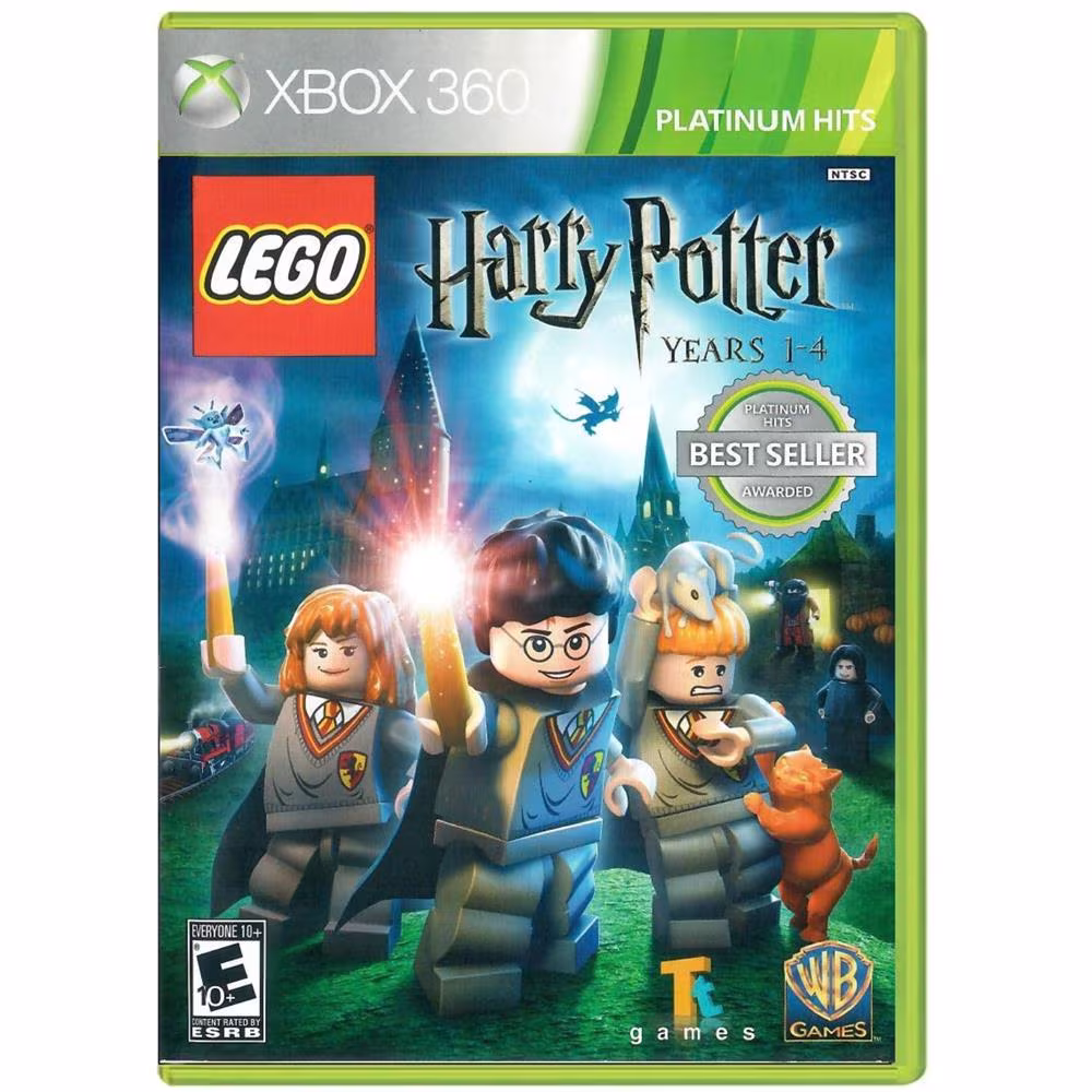 Lego Harry Potter Years 1-4 - Xbox 360 (Platinum Hits) (Usado) (Sem Manual)