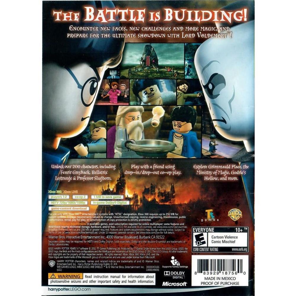 Lego Harry Potter Years 5-7 - Xbox 360 (Usado)