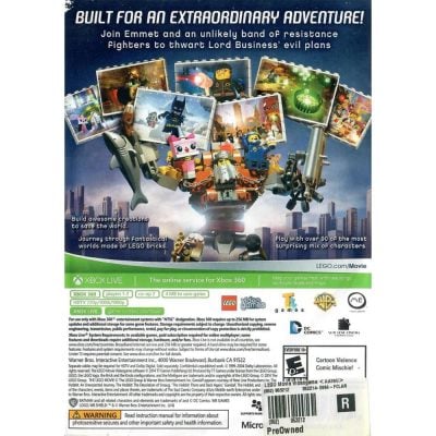 Lego The Lego Movie Videogame - Xbox 360 (Usado) (Sem Manual)