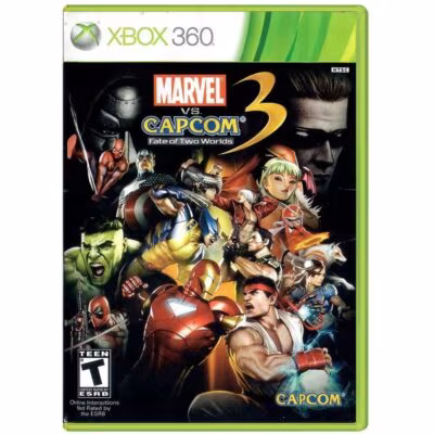 Marvel Vs. Capcom 3: Fate Of Two Worlds - Xbox 360 (Usado) (Mancha) (Trinco) (Sem Manual)