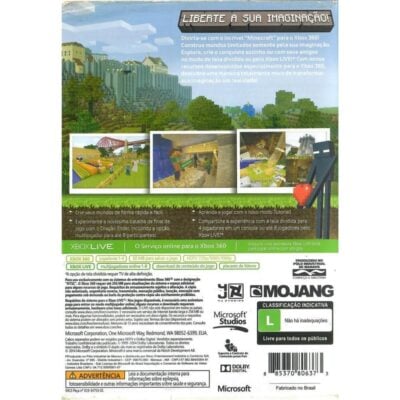 Minecraft - Xbox 360 (Usado)