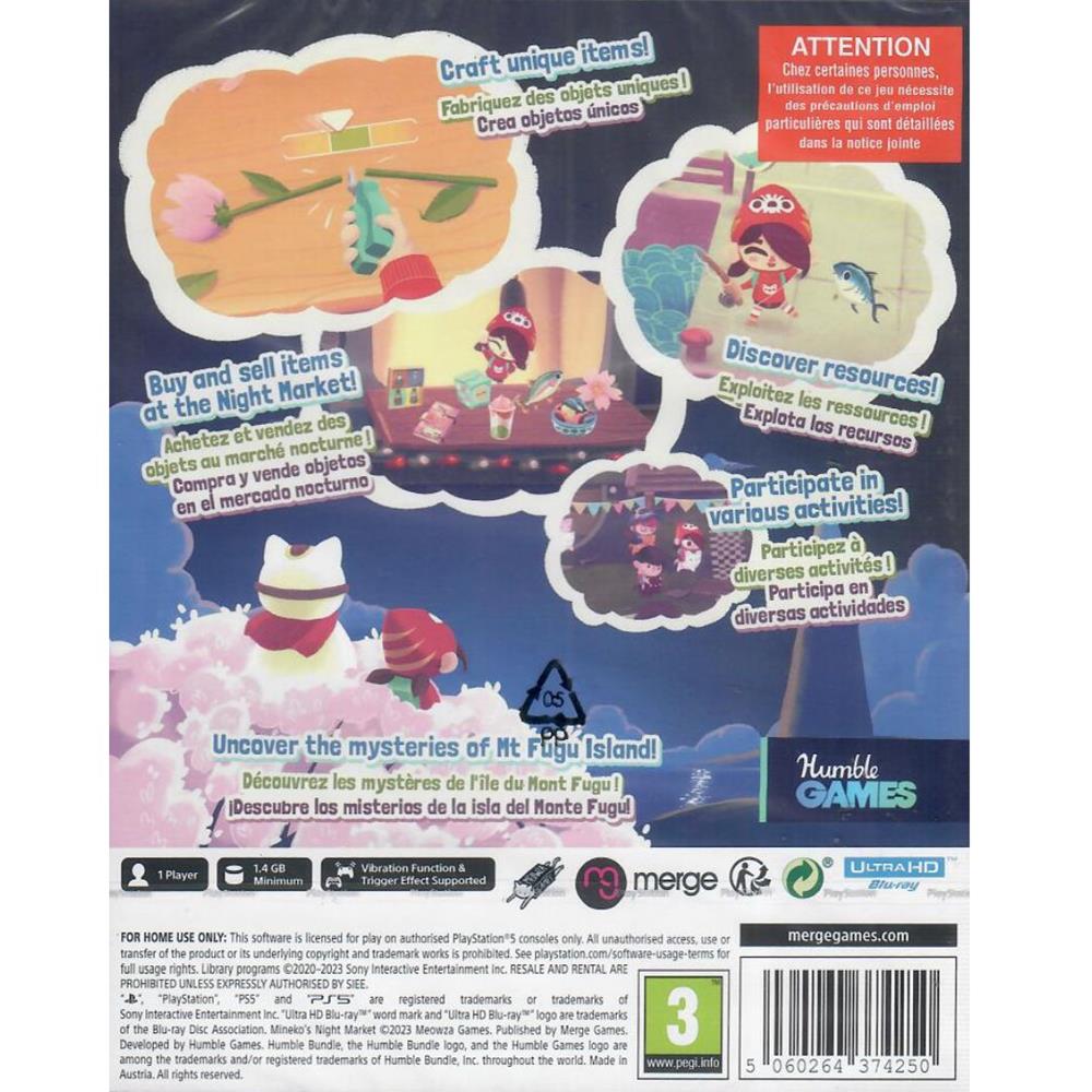 Mineko's Night Market - Ps5 (Novo) (Europeu)