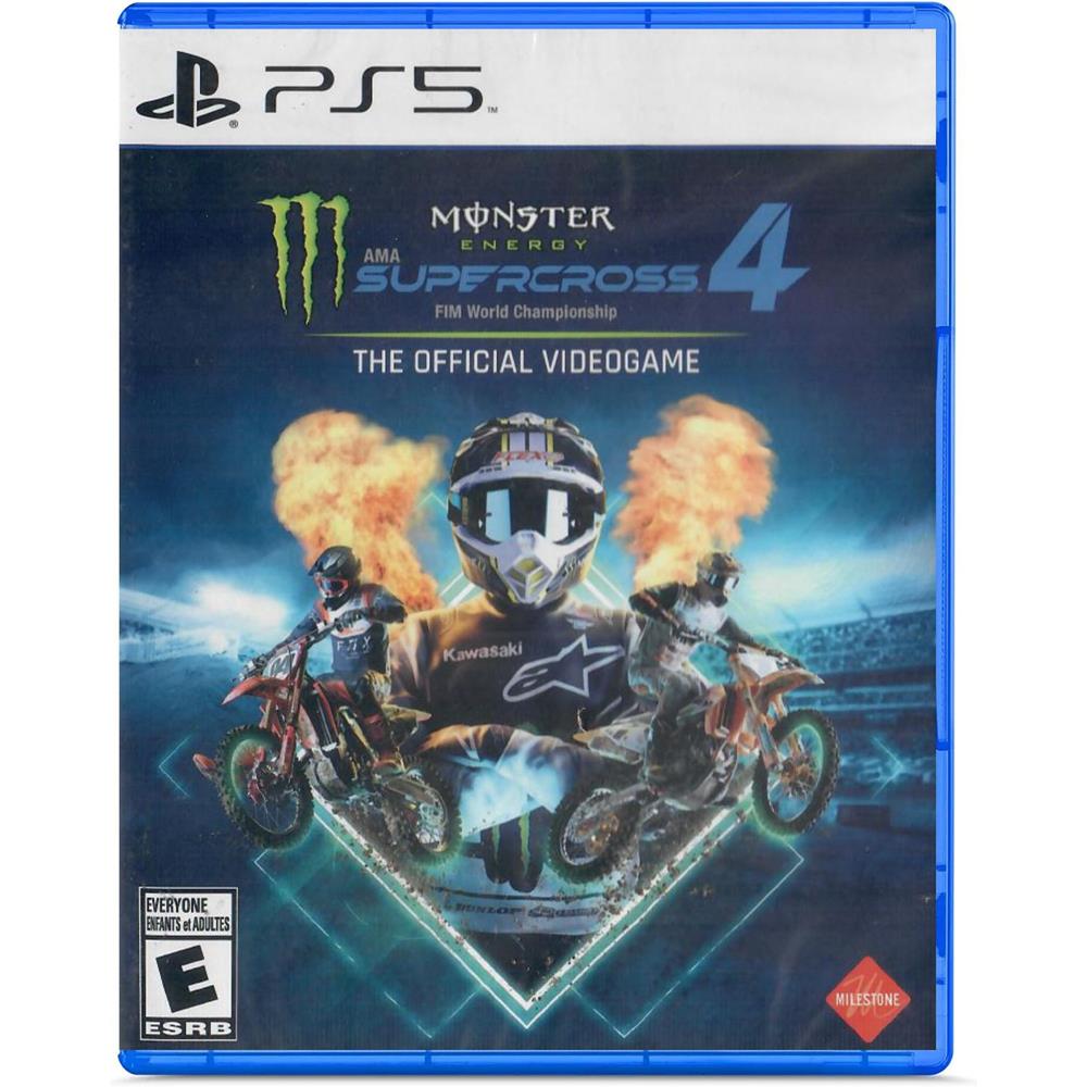 Monster Energy Supercross 4 Fim World Championship The Official Videogame – Ps5 Monster Energy Supercross 4 Fim World Championship The Official Videogame - Ps5