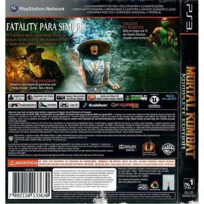 Mortal Kombat 9 Komplete Editon - Ps3 (Usado) (Sem Manual)