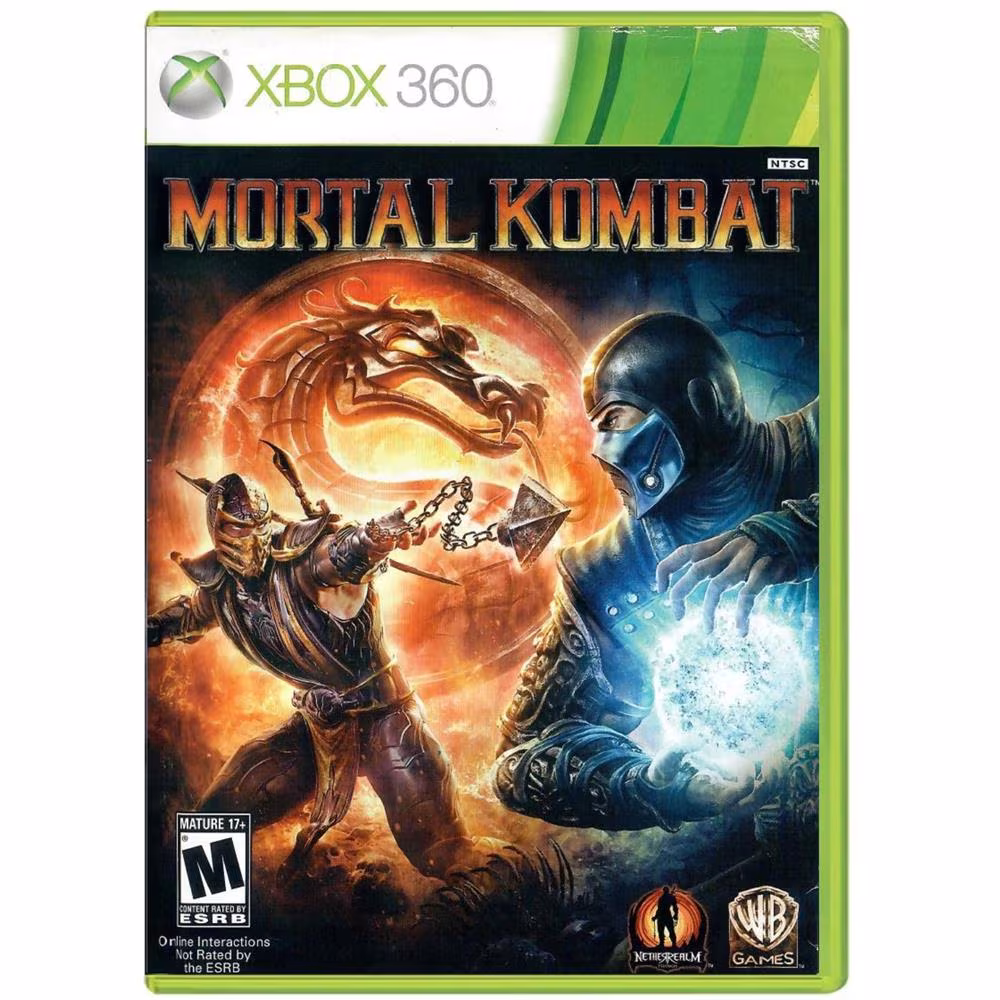 Mortal Kombat - Xbox 360 (Usado) (Trinco) (Mancha)