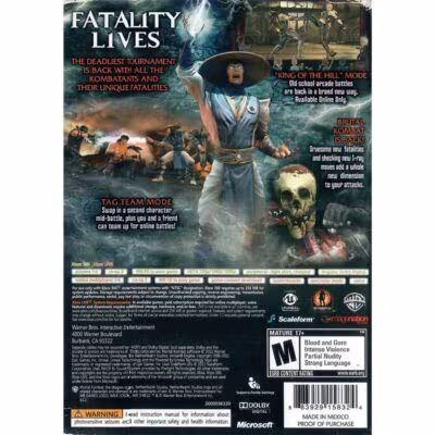 Mortal Kombat - Xbox 360 (Usado) (Trinco) (Mancha)