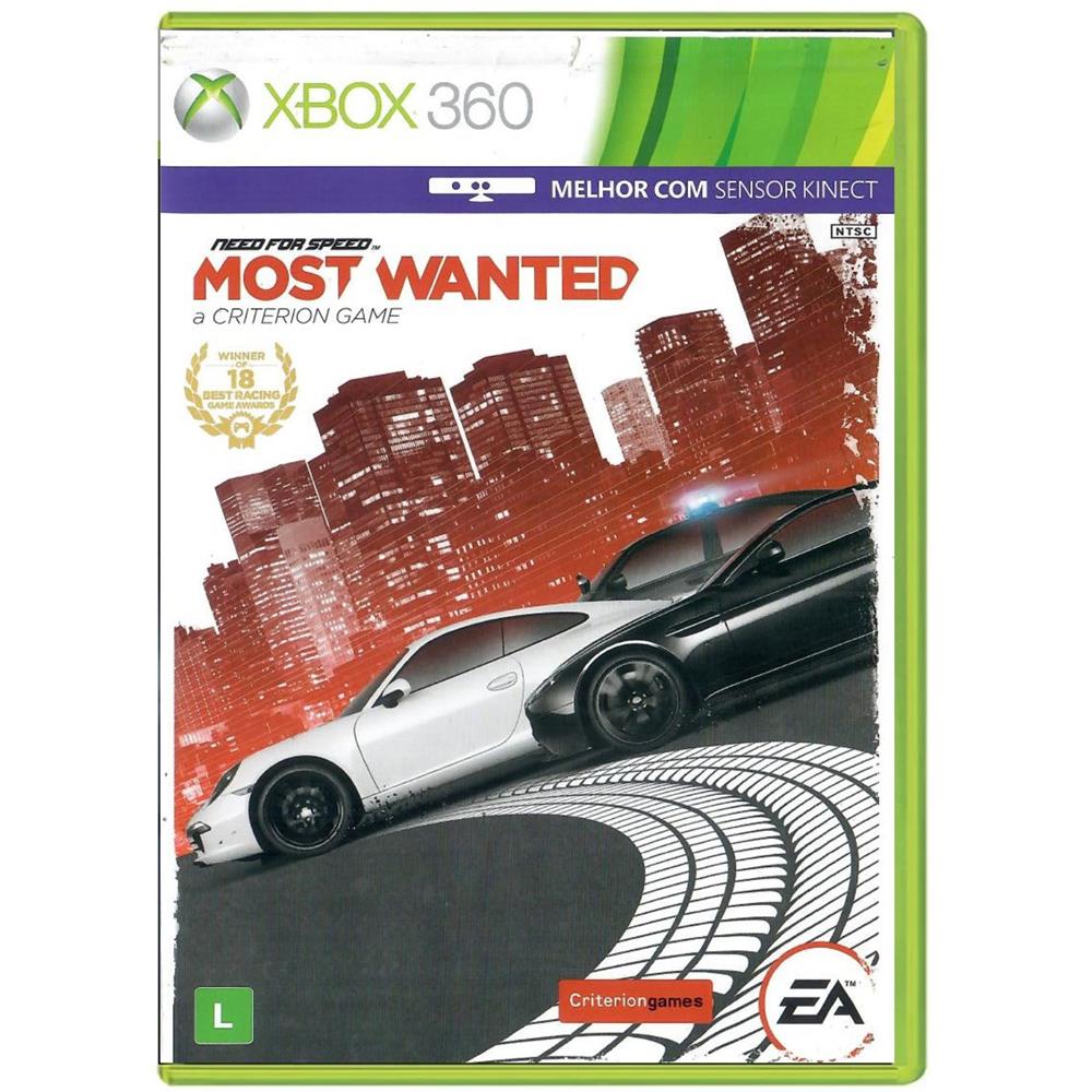 Need For Speed Most Wanted – Xbox 360 (Usado) (Mancha) Need For Speed Most Wanted - Xbox 360 (Usado) (Mancha)