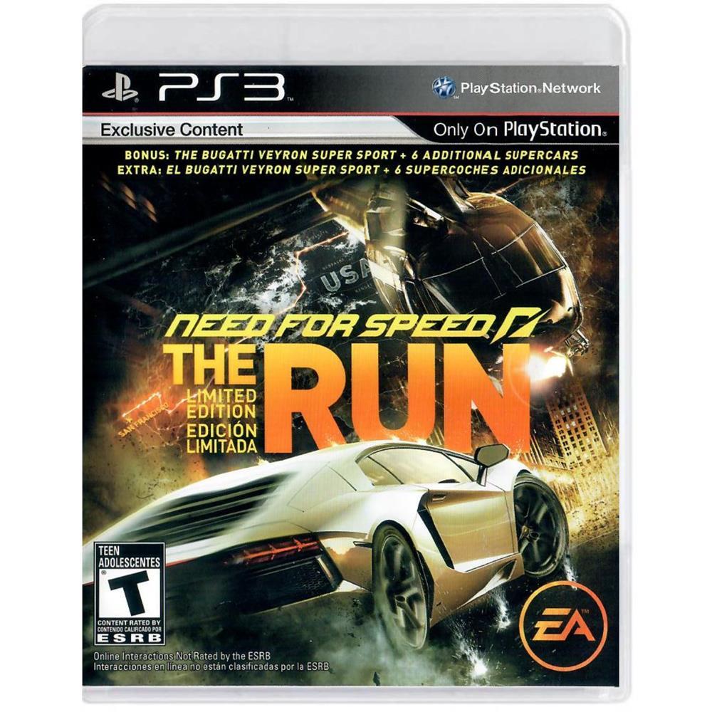 Need For Speed The Run – Ps3 (Usado) Need For Speed The Run - Ps3 (Usado)