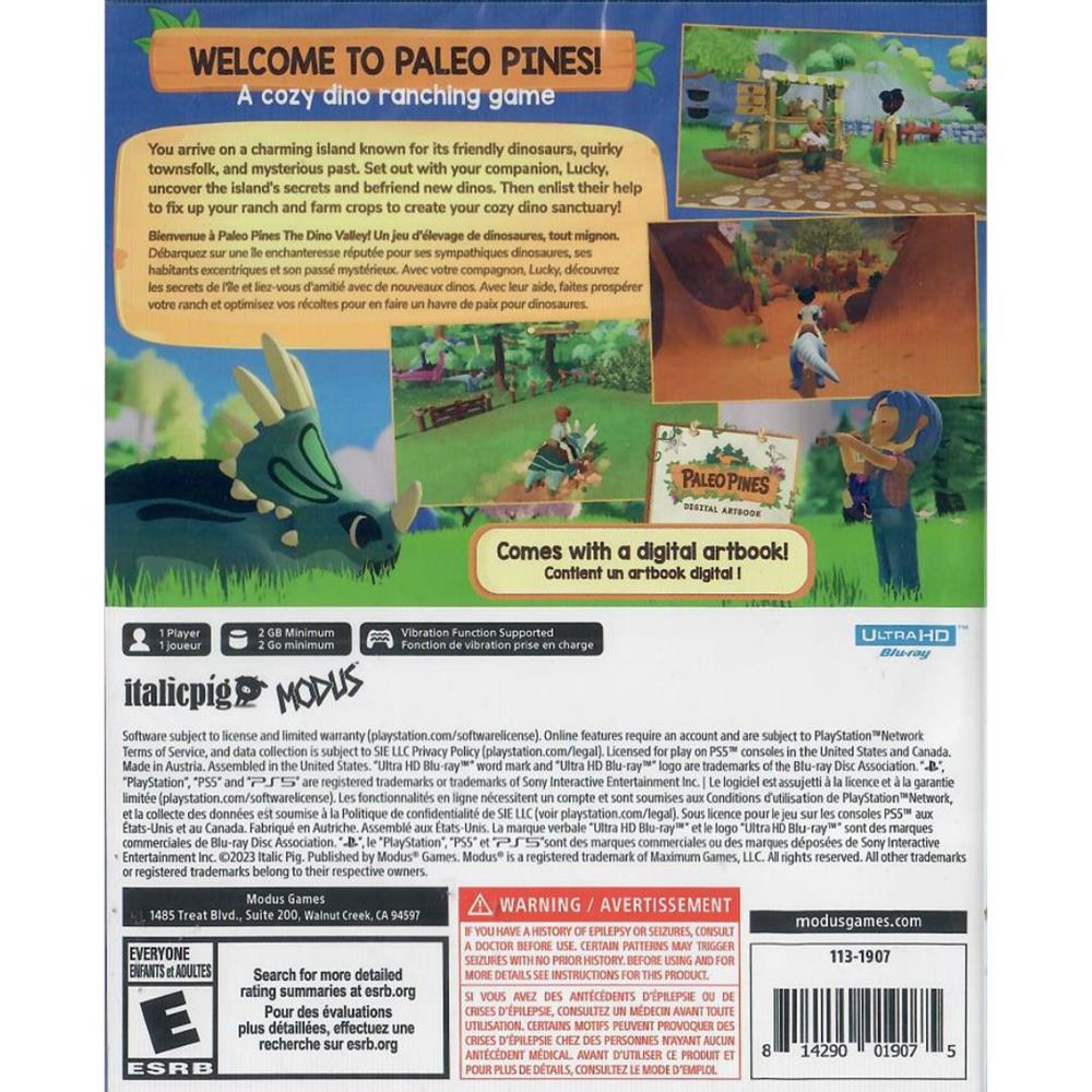 Paleo Pines - Ps5