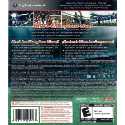 Pes 2010 - Ps3 (Usado)