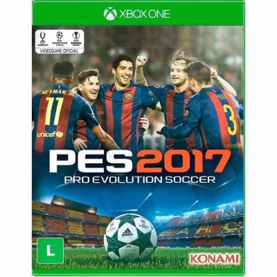 Pes 2017 - Xbox One (Apenas Capinha) (Sem O Jogo)