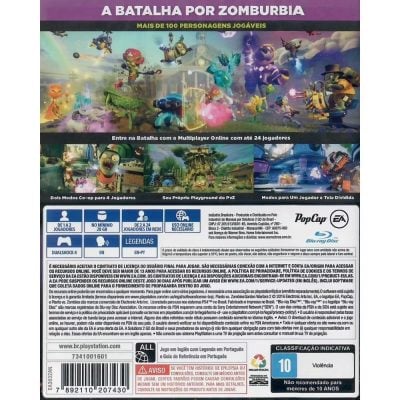 Plants Vs Zombies Gw2 - Ps4 (Playstation Hits) (Seminovo)