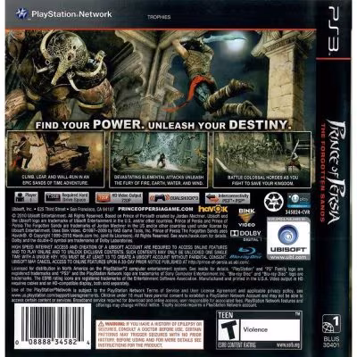 Prince Of Persia The Forgotten Sands - Ps3 (Usado)