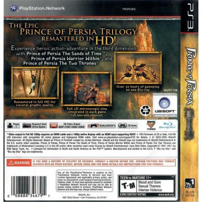 Prince Of Persia Trilogy - Ps3 (Usado) (Sem Manual)