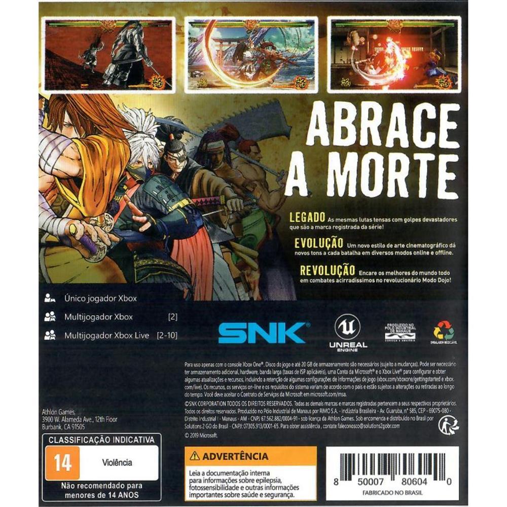 Samurai Shodown - Xbox One (Novo)
