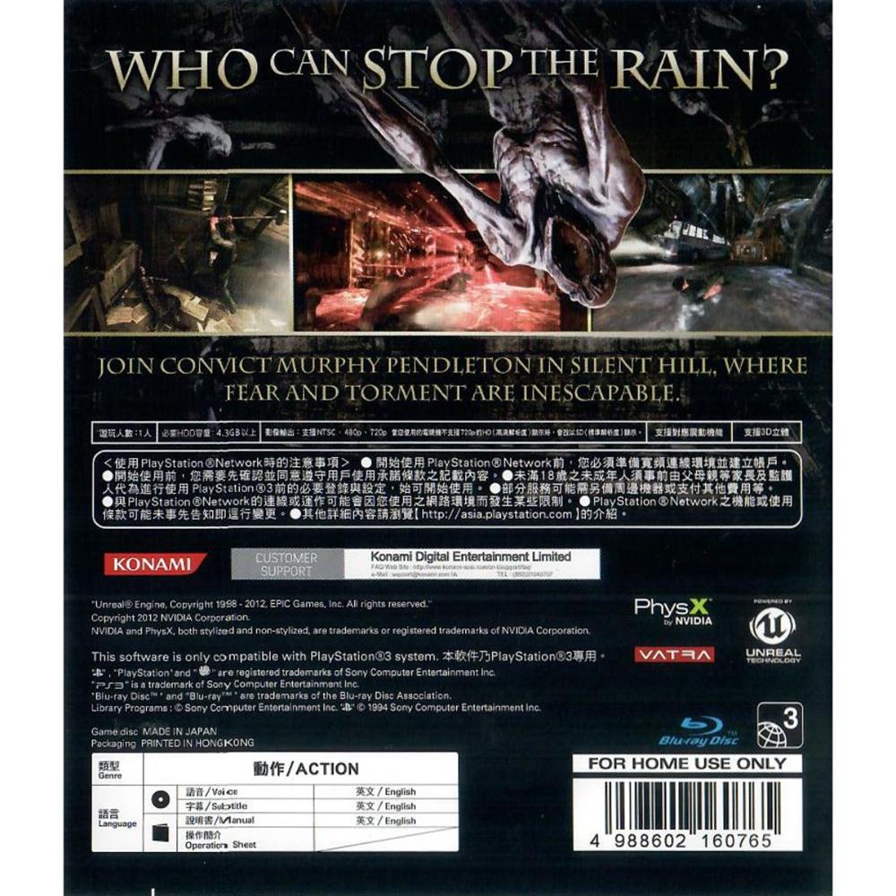 Silent Hill Downpour - Ps3 (Asiatico) (Seminovo)