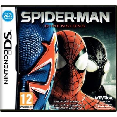 Spiderman Shattered Dimension - Nintendo Ds (Usado) (Sem Manual) (Italiano Região Livre) (Caixa Branca)