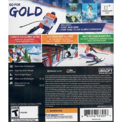 Steep Winter Games Edition Pyeong Chang 2018 - Xbox One (Requer Internet) (Novo)
