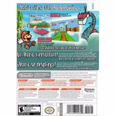 Super Paper Mario - Nintendo Wii (Seminovo)