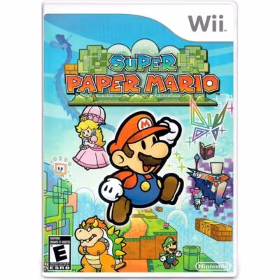 Super Paper Mario - Nintendo Wii (Seminovo)